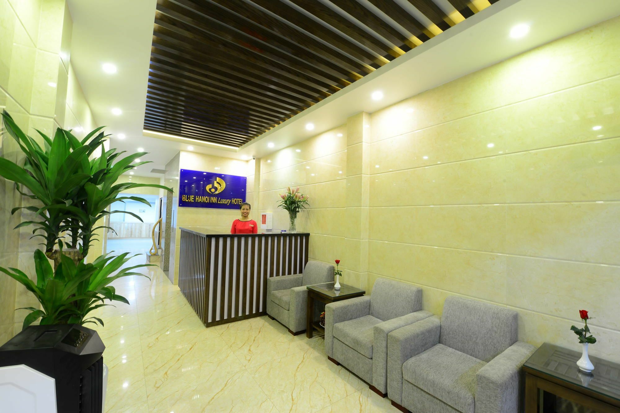 Blue Hanoi Inn Luxury Hotel Exterior photo